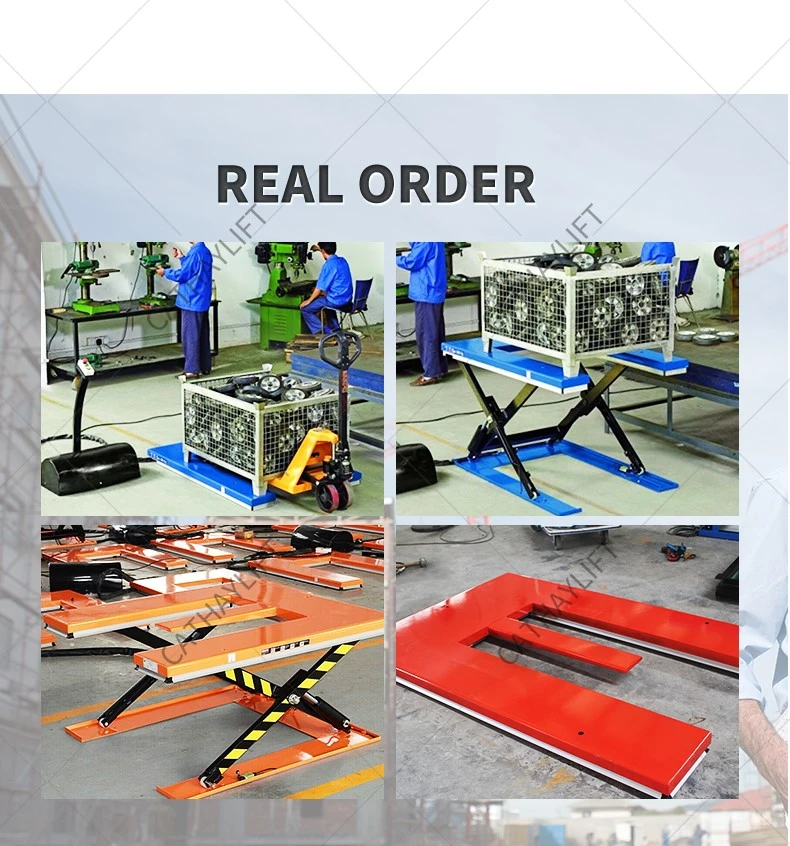 Low profile hydraulic scissor lift table -Shandong Cathay Machinery Co Ltd 12