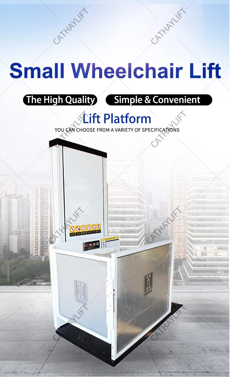 Cathay lift Hydraulic wheelchair home lift-Shandong Cathay Machinery Co Ltd 4