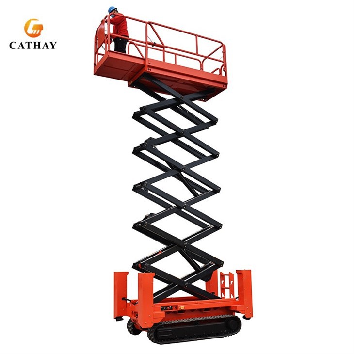 Aerial Work Platform Crawler Scissor Lift
